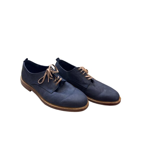 Cole Haan Grand 0s men’s blue leather dress up shoes size 12M SKU 2952 - Picture 3 of 10